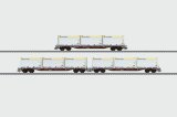 鉄道模型 メルクリン Marklin 47079 Container Flat Car Set 貨車 HOゲージ
