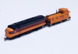 鉄道模型 メルクリン Marklin 88603 ミルウォーキー鉄道 F7 ディーゼル機関車+車掌車セット Zゲージ
