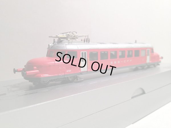 画像1: 鉄道模型 ホビートレイン HobbyTrain H2644 SBB RBe 2/4 "赤い矢号" 高速電車 Nゲージ