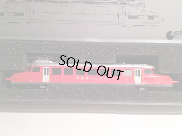 画像2: 鉄道模型 ホビートレイン HobbyTrain H2644 SBB RBe 2/4 "赤い矢号" 高速電車 Nゲージ