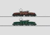 鉄道模型 メルクリン Marklin 37565 SBB/CFF/FFS Ce 6/8 II クロコダイル 電気機関車 茶・緑 2両セット HOゲージ