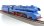 画像4: 鉄道模型 メルクリン Marklin 37081 DB BR 10 001 蒸気機関車 ブルー HOゲージ (4)