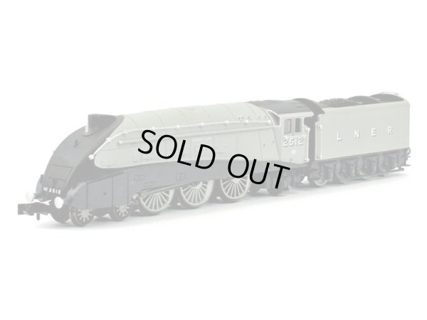 画像1: 鉄道模型 Dapol 2S-008-011 LNER A4 2512 シルバーフォックス号 蒸気機関車 Nゲージ