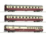 鉄道模型 ロコ Roco 74096 DB 客車3両セット HOゲージ