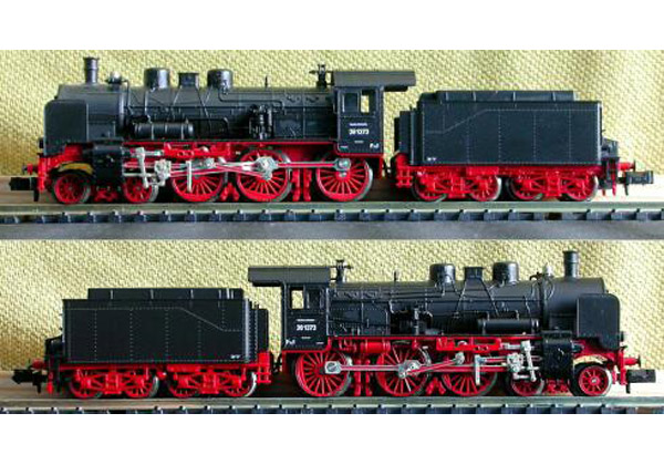 画像2: 鉄道模型 フライシュマン Fleischmann 7888 Rhur Schnellverkehr II BR 38 蒸気機関車 客車列車セット DRG 限定品 Nゲージ