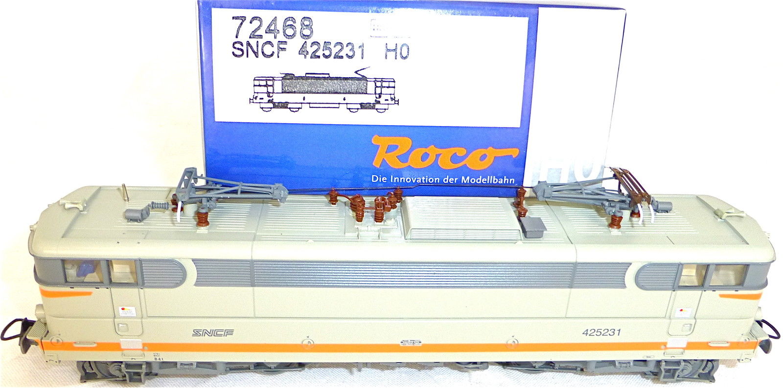 画像1: 鉄道模型 ロコ Roco 72468 BB 25231 電気機関車 H0ゲージ