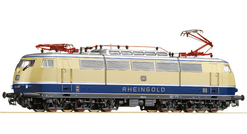 画像1: 鉄道模型 ロコ Roco 78290 DB BR 03 ラインゴールド塗装 電気機関車 HOゲージ