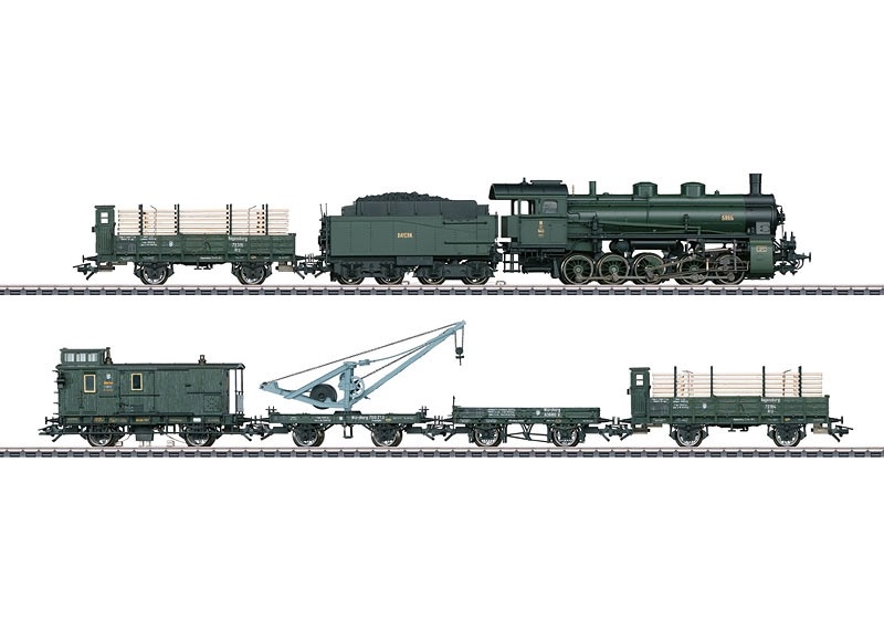 画像1: 鉄道模型 メルクリン Marklin 26603 バイエルン 貨物列車セット HOゲージ