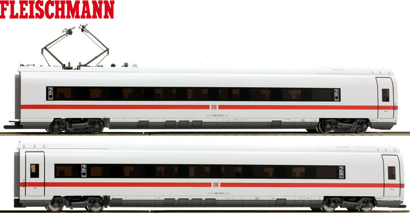 画像1: 鉄道模型 フライシュマン Fleischmann 448281 ICE 2両セット 電車 HOゲージ