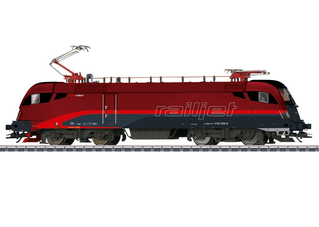 画像1: 鉄道模型 メルクリン Marklin 39871 OBB Class 1116 RAILJET 電気機関車 HOゲージ