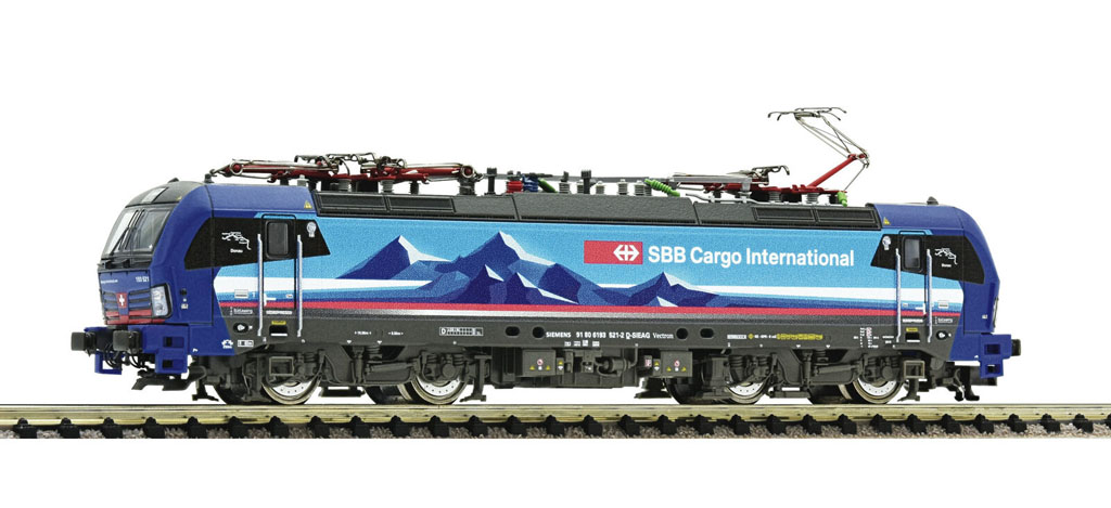画像1: 鉄道模型 フライシュマン Fleischmann 739319 SBB Cargo 193 521-2 電気機関車 Nゲージ