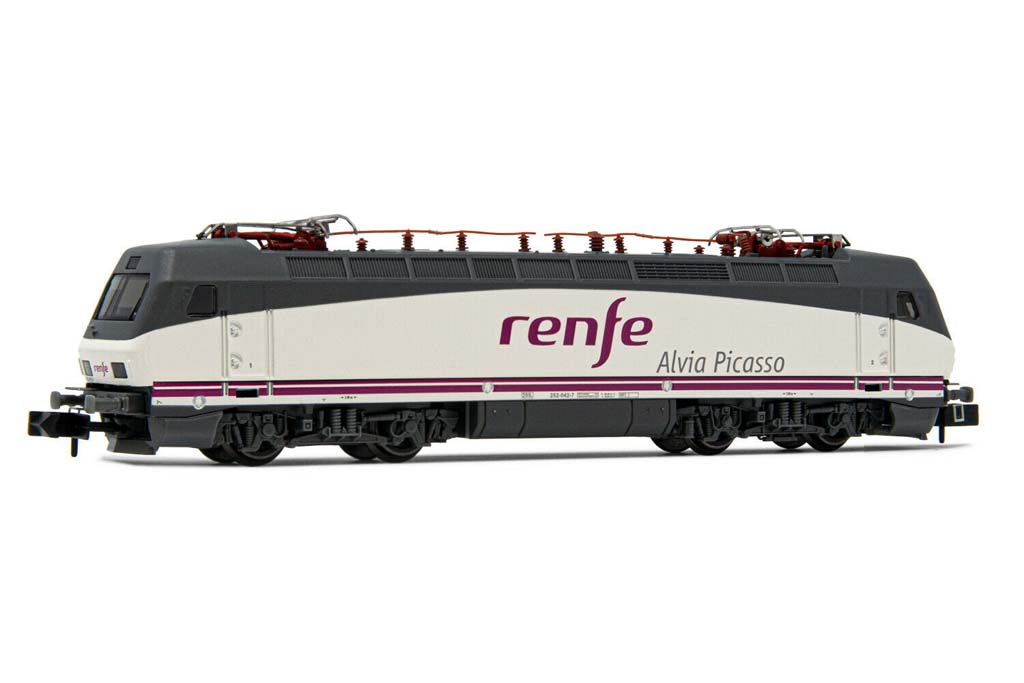 画像1: 鉄道模型 Arnold アーノルド HN2452 renfe 252-042 "Alvia picasso" 電気機関車 Nゲージ