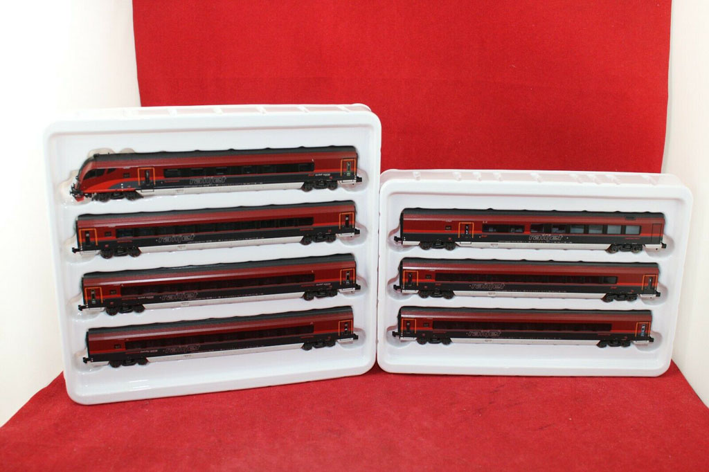 画像2: 鉄道模型 ホビートレイン HobbyTrain 25220/25221 Railjet レイルジェット 8両セット Nゲージ