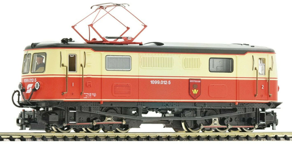 画像1: 鉄道模型 ロコ Roco 33256 OBB Rh 1099.012-5 電気機関車 HOゲージ