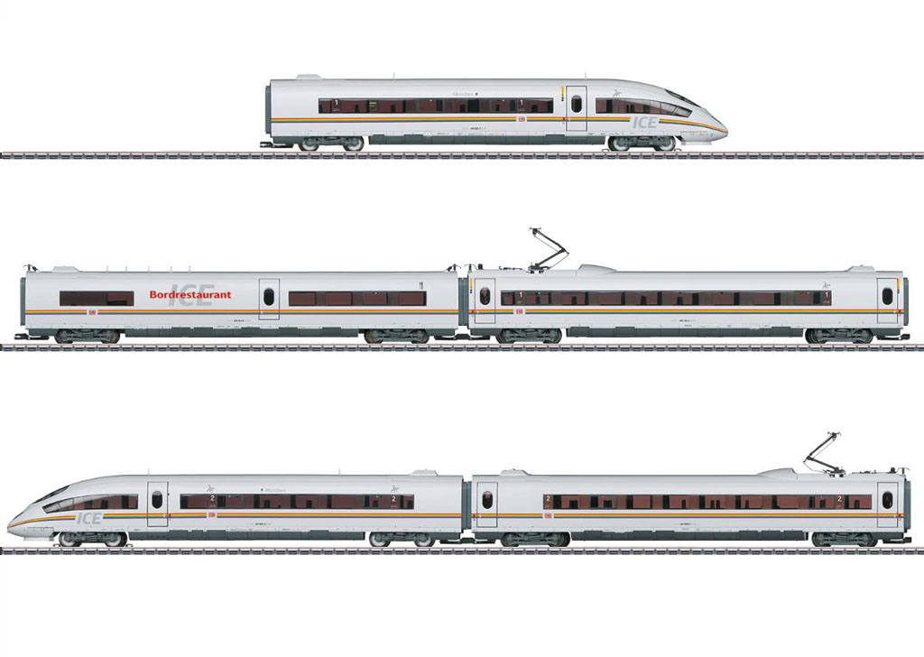 画像1: 鉄道模型 メルクリン Marklin 37784 ICE3 Class 403 5両セット 電車 HOゲージ