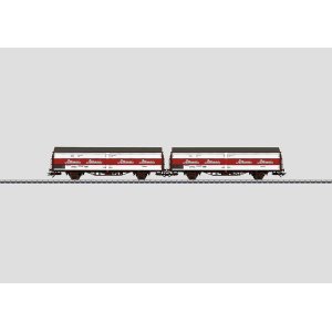 画像: 鉄道模型 メルクリン Marklin 48370 Sliding Wall Boxcar Set 貨車 HOゲージ