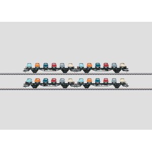 画像: 鉄道模型 メルクリン Marklin 45098 Auto Transport Car Set 客車 HOゲージ