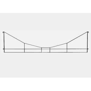画像: 鉄道模型 メルクリン Marklin 8924 Cross Span. 架線 Zゲージ