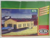 画像: 鉄道模型 ヘルヤン HELJAN 675 倉庫施設 組み立てキット Nゲージ