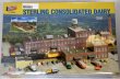 画像1: 鉄道模型 ウォルサーズ Walthers #933-3298 Sterling Consolidated Dairy Structure Kit Nゲージ
