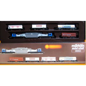 画像: 鉄道模型 メルクリン Marklin 8692 ミニクラブ mini-club レギオナルワーゲン貨車セットBERLIN/8692 Zゲージ