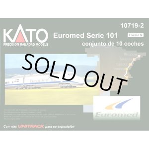 画像: 鉄道模型 カトー KATO 10719-2 AVE Renfe Euromed ユーロメッド 10両セット Nゲージ