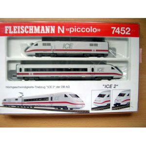 画像: 鉄道模型 フライシュマン Fleischmann 7452 ICE 2 DB AG Nゲージ