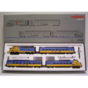 画像: 鉄道模型 メルクリン Marklin 37500 NORTHLANDER ディーゼル列車セット HOゲージ 限定品