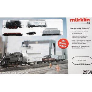 画像: 鉄道模型 メルクリン Marklin 29541 蒸気機関車 貨物列車 スターターセット HOゲージ