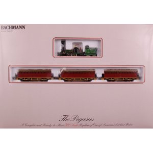 画像: 鉄道模型 バックマン Bachmann 00690 Pegasus ペガサス 蒸気機関車セット HOゲージ