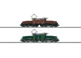 画像: 鉄道模型 トリックス Trix 22956 SBB/CFF/FFS Ce 6/8 II クロコダイル 電気機関車 茶・緑 2両セット HOゲージ