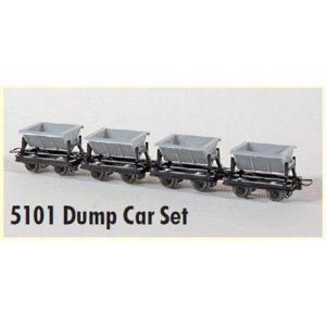 画像: 鉄道模型 ミニトレインズ MINITRAINS 5101 Dump Car Set ダンプカーセット 貨車 ナローゲージ HOn30(9mm)