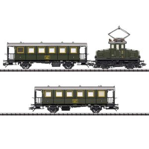 画像: 鉄道模型 トリックス Trix 21254 BR 69 電気機関車 客車セット HOゲージ