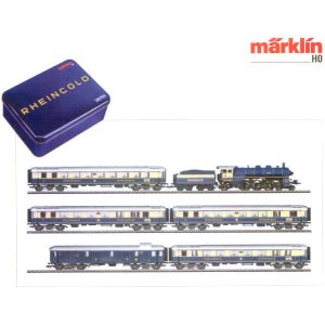 画像: 鉄道模型 メルクリン Marklin 26751 ラインゴールド 列車セット 限定品 HOゲージ