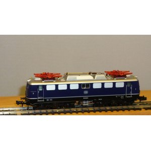 画像: 鉄道模型 ホビートレイン HobbyTrain 2812 BR110 青 電気機関車 Nゲージ