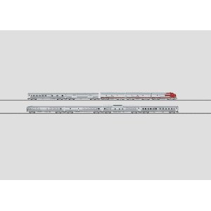 画像: 鉄道模型 メルクリン Marklin 26496 サンタフェスーパー チーフ 列車セット HOゲージ