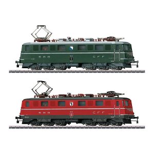 画像: 鉄道模型 メルクリン Marklin 30501 SBB/CFF/FFS Ae 6/6 電気機関車 2両セット HOゲージ