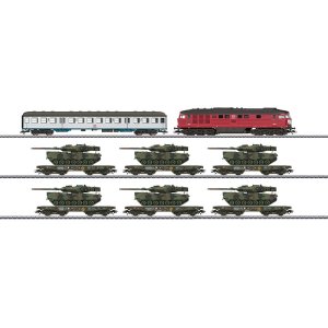 画像: 鉄道模型 メルクリン Marklin 26606 ドイツ連邦軍 軍事貨物列車セット HOゲージ