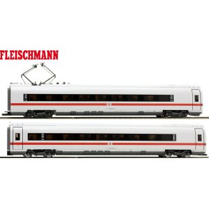 画像: 鉄道模型 フライシュマン Fleischmann 448281 ICE 2両セット 電車 HOゲージ