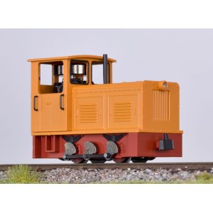 画像: 鉄道模型 ミニトレインズ Minitrains 2024 ディーゼル機関車 オレンジ HOn30 ナローゲージ(9mm)