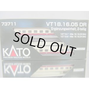 画像: 鉄道模型 カトー KATO 73711 VT18.16 DR TEE ディーセル特急 2両増結セット Nゲージ