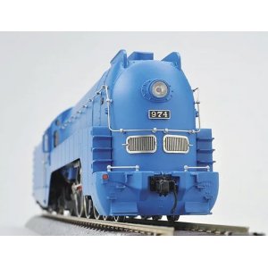 画像: 鉄道模型 Eisenbahn Canada 満州鉄道 パシナ974 青色 蒸気機関車 SL HOゲージ