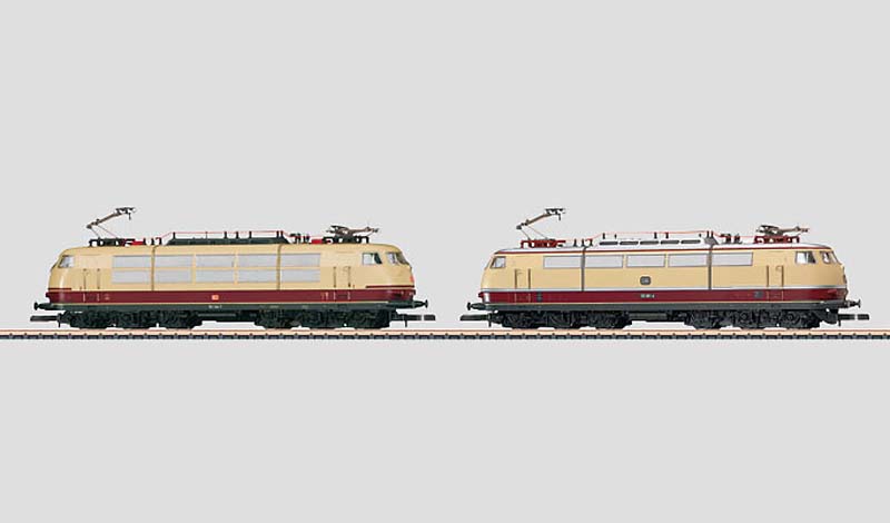 画像1: 鉄道模型 メルクリン ミニクラブ Marklin mini-club 88175 175年記念セット（電気機関車 103.0、103.1 2両セット） 限定品 Zゲージ