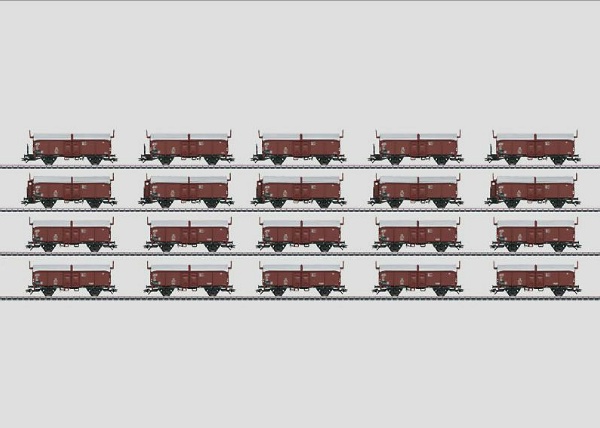 画像1: 鉄道模型 メルクリン ミニクラブ Marklin 00765 貨車 20両セット Zゲージ