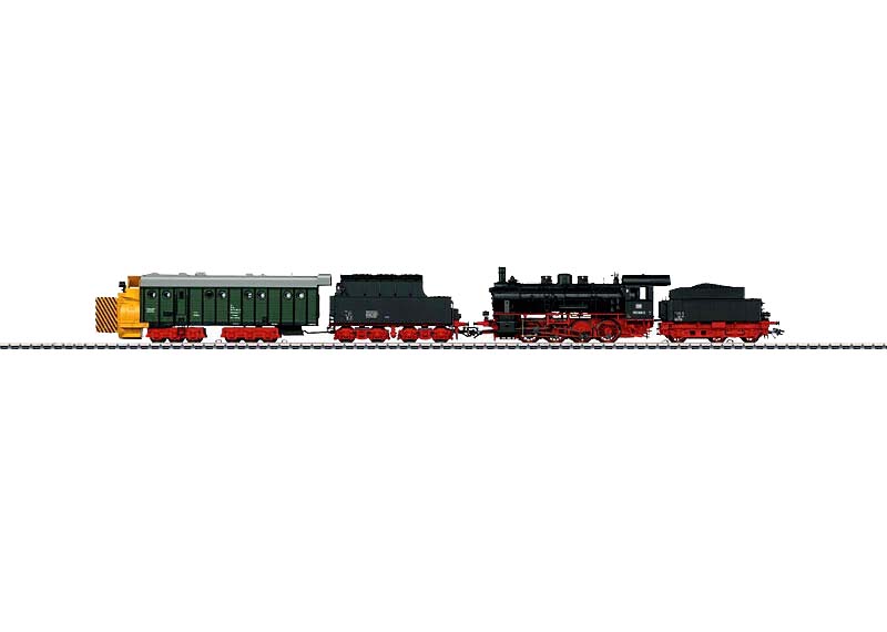 画像1: 鉄道模型 メルクリン Marklin 26833 BR 55 DB ロータリー除雪車 蒸気機関車 セット HOゲージ