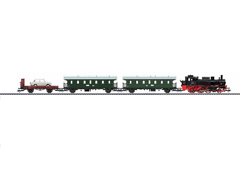 画像1: 鉄道模型 メルクリン Marklin 26586 BR 74.10 DR 貨車 客車 蒸気機関車 セット HOゲージ
