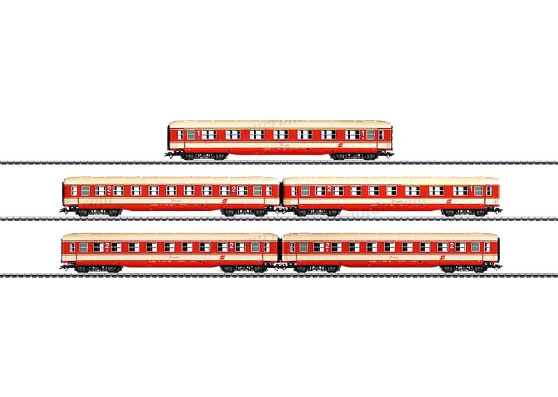 画像1: 鉄道模型 メルクリン Marklin 43205 Express Train 客車セット HOゲージ