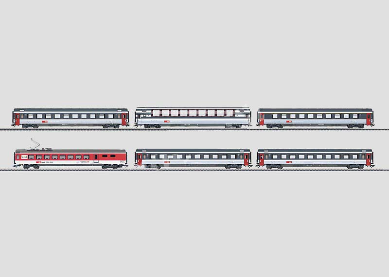 画像1: 鉄道模型 メルクリン Marklin 43670 EuroCity Express Train 客車セット HOゲージ
