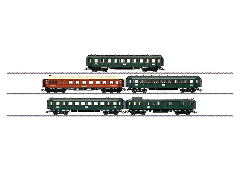 画像1: 鉄道模型 メルクリン Marklin 42765 Express Train 客車セット HOゲージ