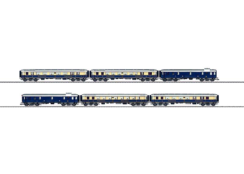 画像1: 鉄道模型 メルクリン Marklin 42283 Express Train ラインゴールド 客車セット HOゲージ